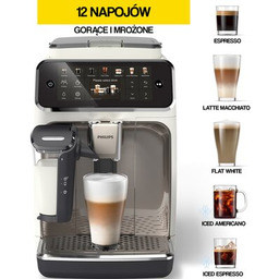 PHILIPS Ekspres LatteGo EP4443/70 (Silent Brew) Kawa mrożona