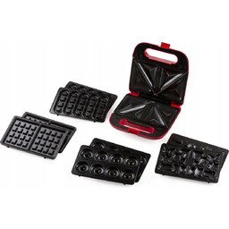 DOMO DO9242W snackmaster 5w1 toster, grill donut maker