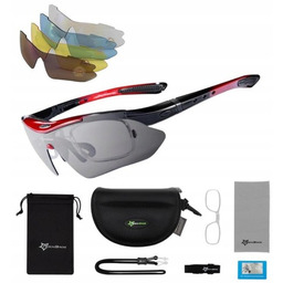 Okulary na rower do biegania Rockbros polaryzacyjne 10001