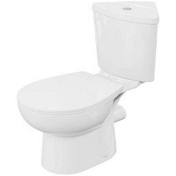 LAVITA Kompakt WC narożny BARTOLINI bezkołnierzowy z deską
