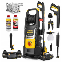 Myjka Ciśnieniowa Stanley 320BAR Podwójna Pompa 850L/H +płyn