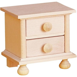 Rulke Rulke22266 rustykalny stolik nocny, wielokolorowy