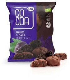ŚLIWKI KALIFORNIJSKIE W CZEKOLADZIE CIEMNEJ BIO 70 g