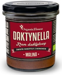 Krem Kokosowo - Daktylowy Malina Bezglutenowy Bio 280