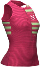 COMPRESSPORT Triathlonowa koszulka kompresyjna damska TRI POSTURAL TANK