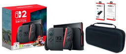 Nintendo Switch 2 Joy-Con Czarny + Mario Kart