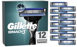GILLETTE Ostrza do golarki Mach3 (12 sztuk)
