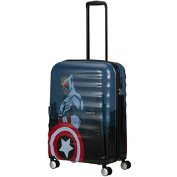 Walizka średnia American Tourister Wavebreaker Marvel - Captain