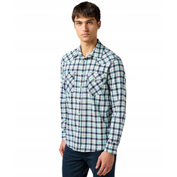 Koszula Wrangler WESTERN SHIRT 112362384 Blue XL