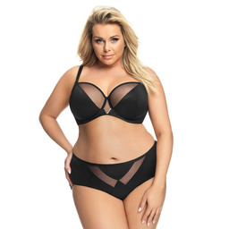 Biustonosz Vicky K564 Czarny