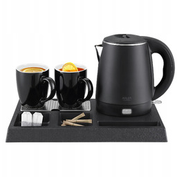 Czajnik elektryczny hotelowy Zestaw Powitalny Tacka 2 Kubki