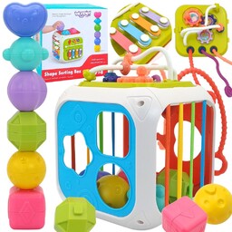 Woopie Baby Sensoryczna Edukacyjna Kostka Aktywności