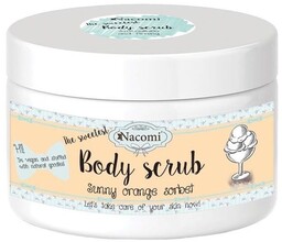NACOMI_Body Scrub cukrowy peeling Pomarańczowy 125g