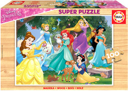Educa, puzzle, Disney, Księżniczki z bajek Disneya (drew),