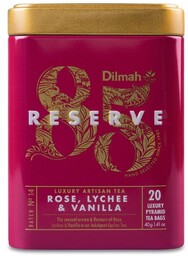 Dilmah Rose, Lychee & Vanilla 20x2g herbata ekspresowa