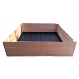 Warzywniak Zielnik Inspekt Drewniany 140x120, Wysokość 30 cm