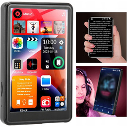 Odtwarzacz MP3 MP4 16GB Bluetooth Dotykowy Ekran Hifi