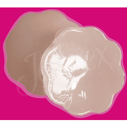 Wielorazowe osłonki na brodawki Julimex PS05 kwiatki cieliste