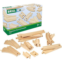 Brio 63340200 Średni Zestaw Torów (63340200) Bezpieczna Zabawka