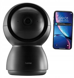 Smart Home Hama Kamera Wewnętrzna Obrotowa Czujnik Ruchu
