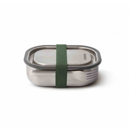 Black+blum BB - Lunch box stalowy S, oliwkowy