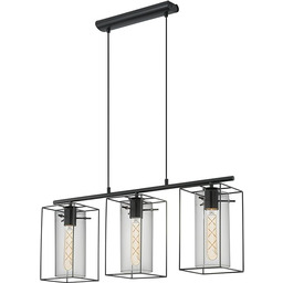 EGLO Lampa Wisząca Loncino - 3-Punktowa w Stylu