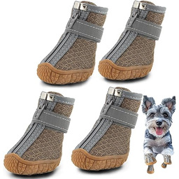 Hcpet Buty dla psów, ochraniacze łap, antypoślizgowe, oddychające