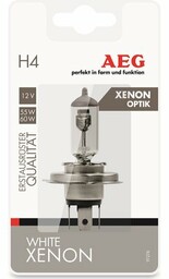 AEG Żarówka samochodowa White Xenon Plus 50% H4