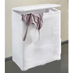 Kleine Wolke Kosz na pranie W scheboy White