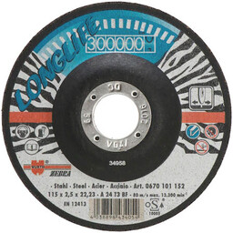 TARCZA TNĄCA DO STALI LONGLIFE TARCZA ZEBRA LL