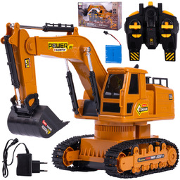 Koparka Zdalnie Sterowana Spychacz na Pilot RC 2.4G