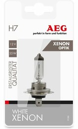 AEG Żarówka samochodowa White Xenon Plus 50% H7