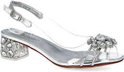 Sandały silikonowe, niski słupek - SCAVIOLA G-25 -