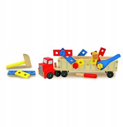 Drewniana ciężarówka z narzędziami Melissa&Doug