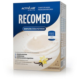 RecoMed Smak waniliowy, 6 saszetek (data ważności: 20.04.2026)