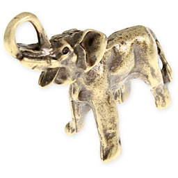 DUŻA FIGURKA SŁONIA Z TRĄBĄ W GÓRĘ kolor