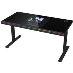 Lorgar Desk Elite 90 Series DE90G Blat Szklany140cm