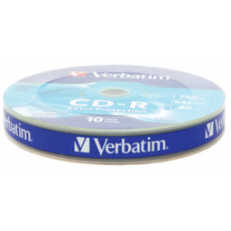 Verbatim CD-R 700MB 52x wrap 10szt Extra Protection