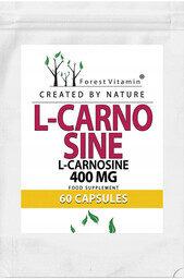 Suplement diety, FOREST VITAMIN L-Carnosine 400mg 60caps