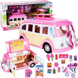 MalPlay, Kamper Lodziarnia Auto Dla Lalek samochód