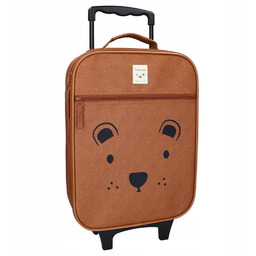 Kidzroom: walizka dziecięca Big Teddy Bear Brown