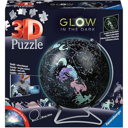 Puzzle 3D Globus konstelacje
