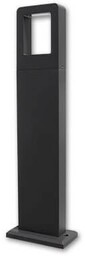 Słupek, lampa ogrodowa LED 6W 50cm Malta czarna