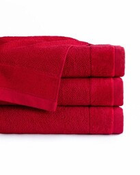 Ręcznik bawełniany Vito 70x140 frotte czerwony 550 g/m2