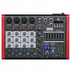 Dna CM6-DSP mikser audio Usb MP3 Bluetooth Phantom