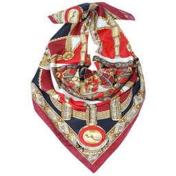 Chusta satyna apaszka ELENA MDB-28D bordo