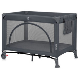 LIONELO Łóżeczko turystyczne Laura Szary