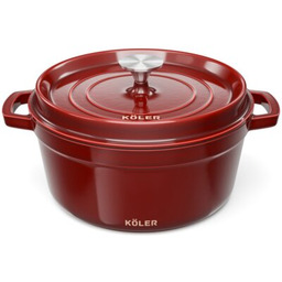KOLER Garnek żeliwny KEM-04 5L