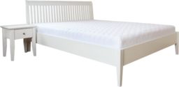 Łóżko GLAMOUR EKODOM drewniane, Rozmiar: 100x200, Kolor wybarwienia: