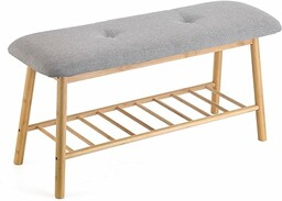 VINTHERA Moa Ławka na buty z bambusa, 90x30x45